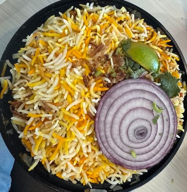 Paneer Biryani.